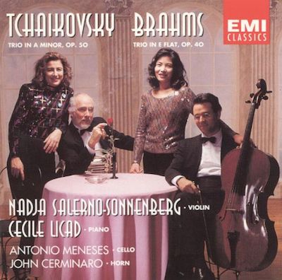 Tchaikovsky: Trio, Op. 50; Brahms: Trio, Op. 40