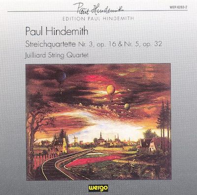 Hindemith: Streichquartette Nos.3 & 5